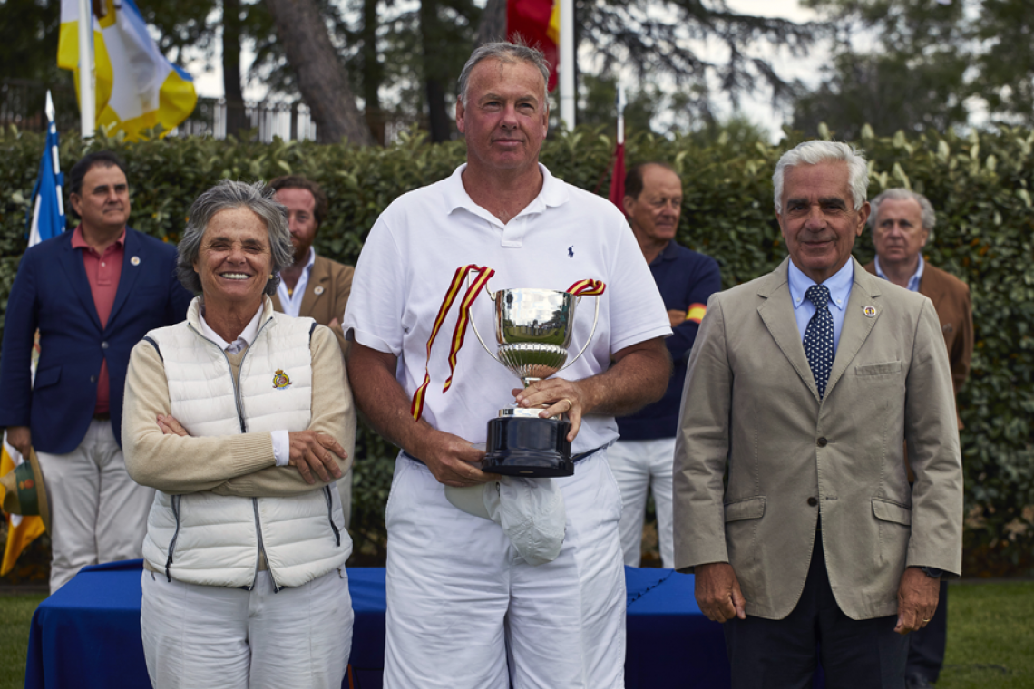 Reg Bamford gana el III Open de España de Croquet GC